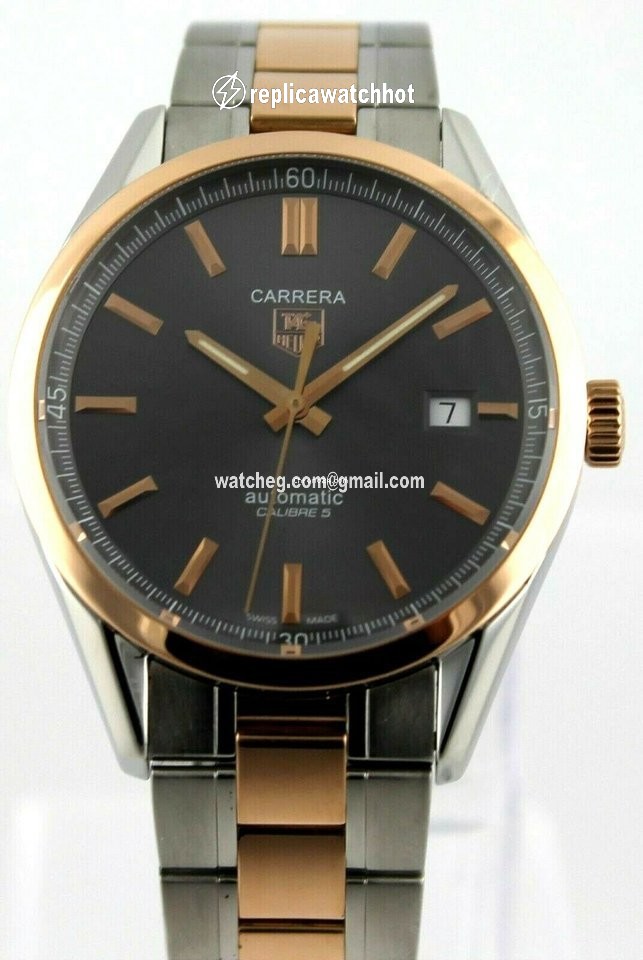 TAG Heuer Carrera Calibre 5 Automatic Steel WV215E.BD0735 3