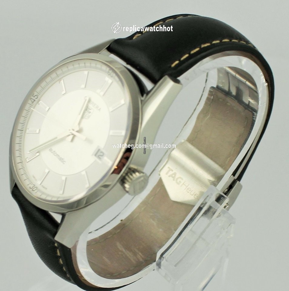 TAG Heuer Carrera Calibre 5 Mens watch Unisex Automatic Steel WV211A.FC6202 3