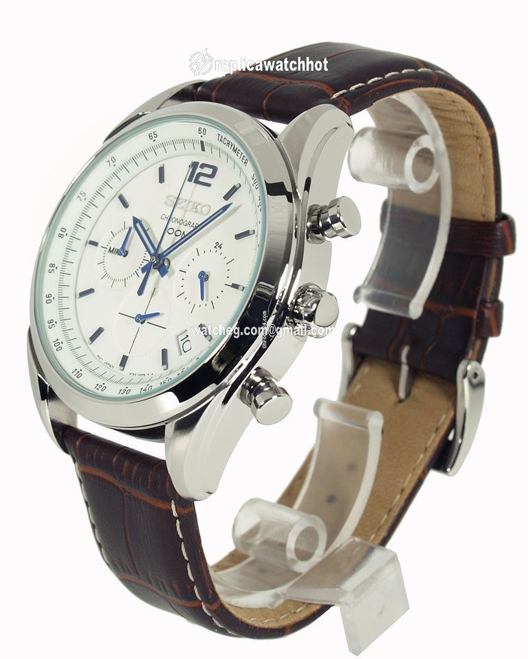 Seiko Mens watch Unisex Quartz Steel SSB095P1 3