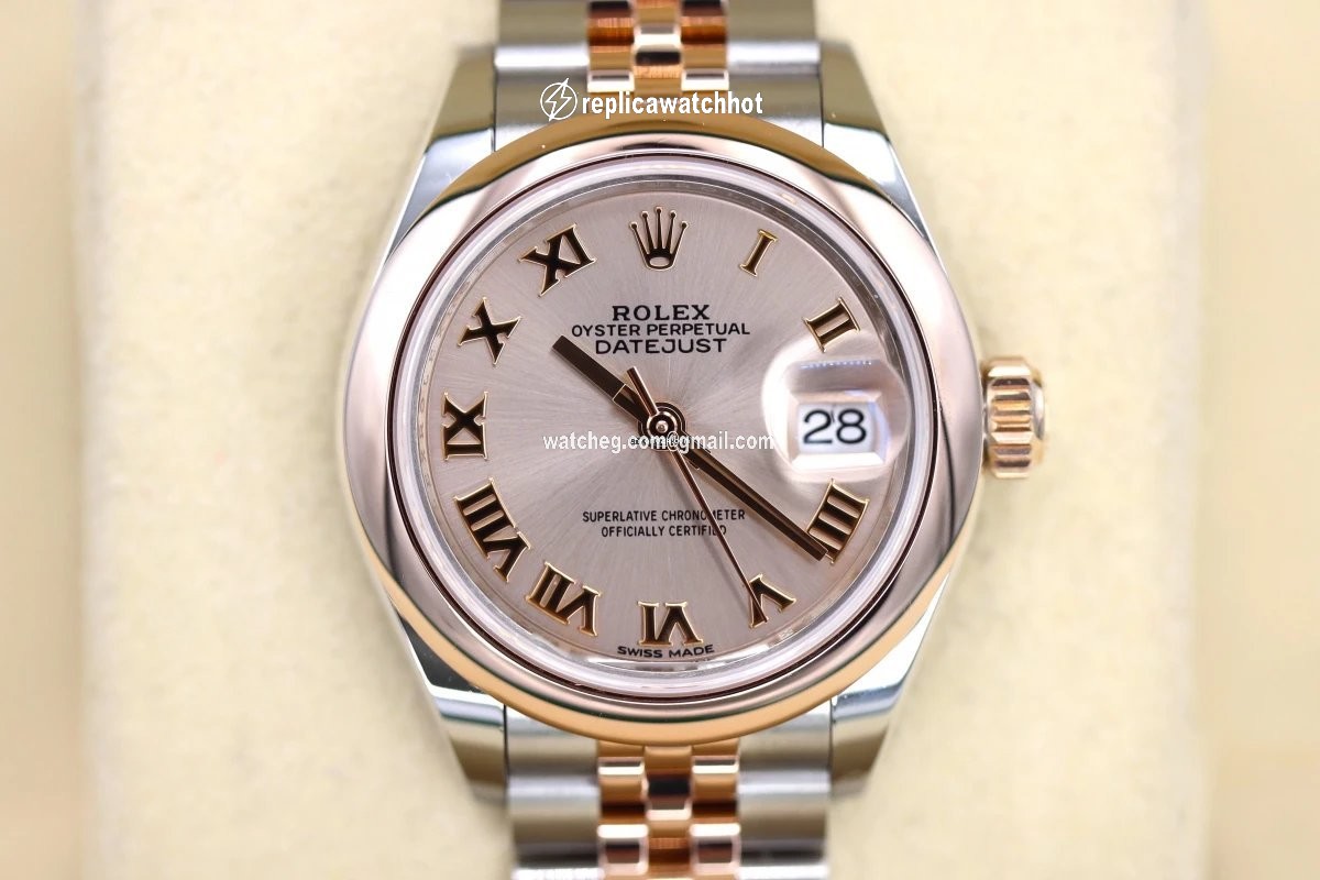 Rolex Lady-Datejust Womens watch Gold Steel Automatic 279161 3