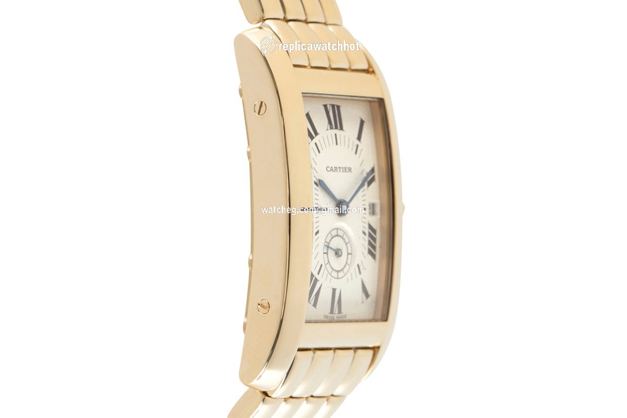 Cartier Tank Americaine Mens watch Unisex Quartz Yellow gold 8012905 3