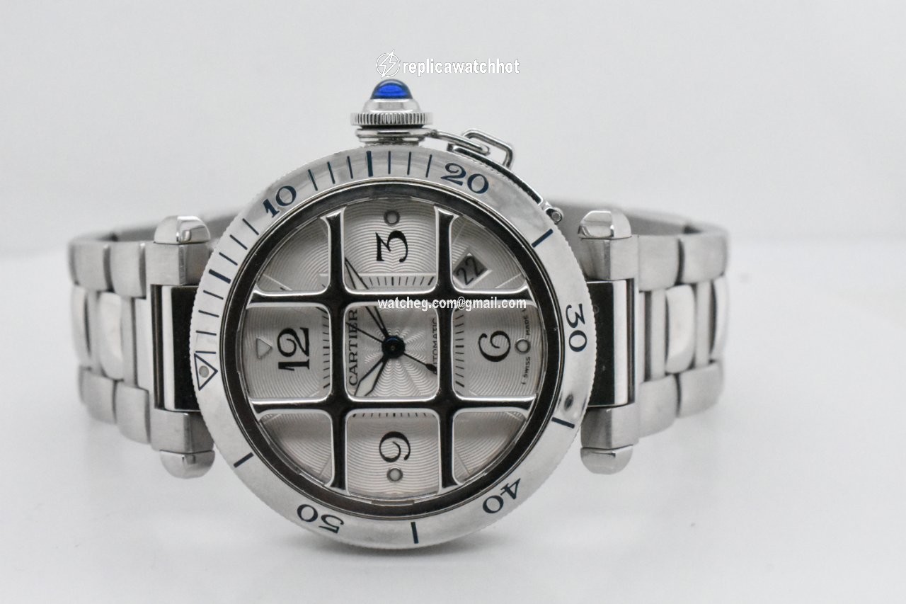 Cartier Pasha Mens watch Unisex Automatic Steel 2379 3