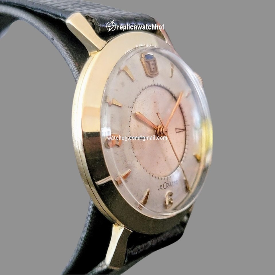 Jaeger-LeCoultre Mens watch Unisex Manual winding Gold Steel Jaeger-LeCoultre Memovox Ref. 3015 3