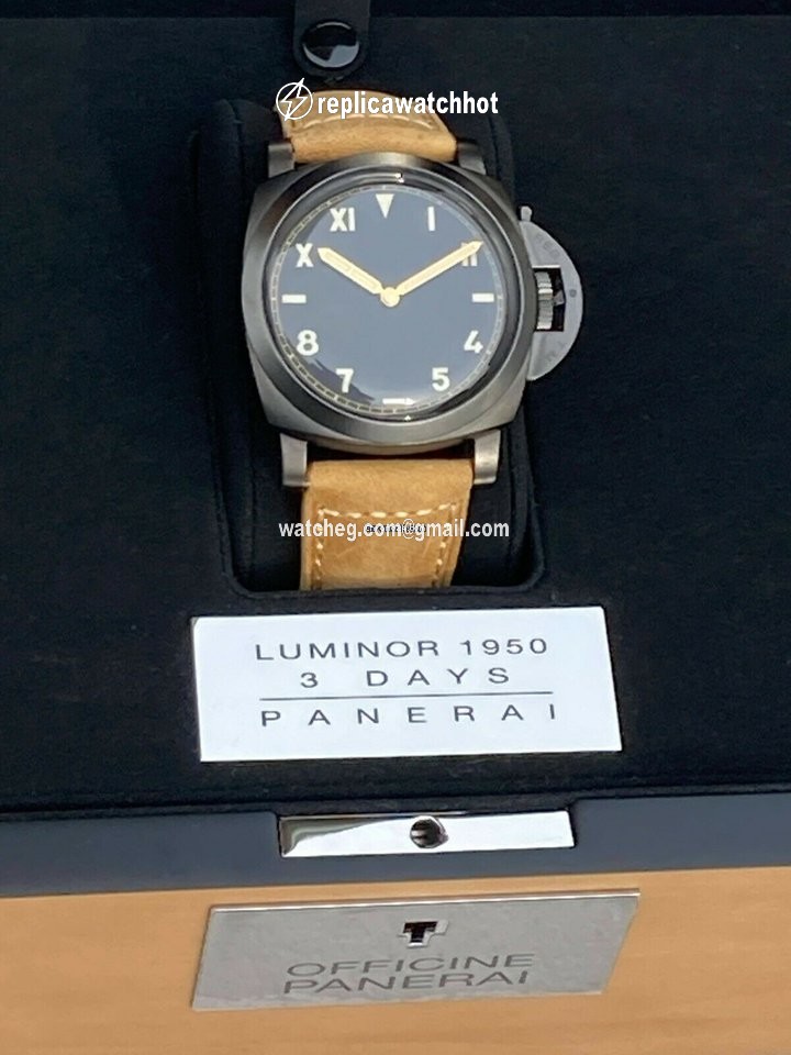 Panerai Special Editions Mens watch Unisex Manual winding Titanium PAM 00629 3