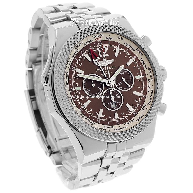 Breitling Bentley GMT Mens watch Unisex Steel A4736212 3
