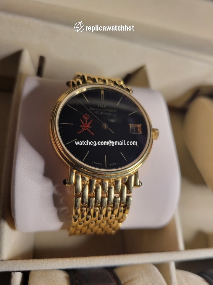IWC Portofino Mens watch Unisex Automatic Yellow gold 3512 3550 3