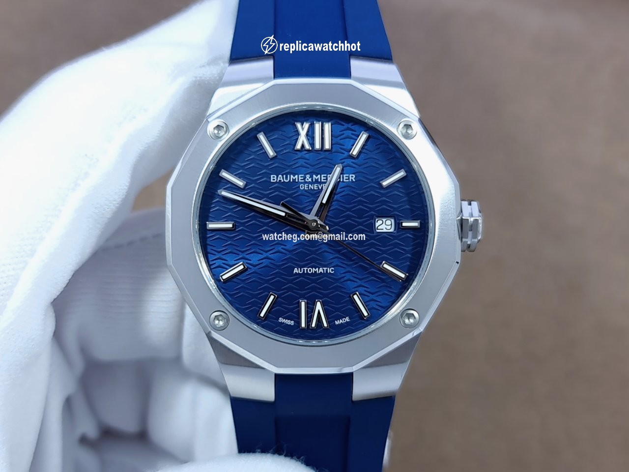 Baume & Mercier Riviera Mens watch Unisex Automatic Steel M0A10619 3