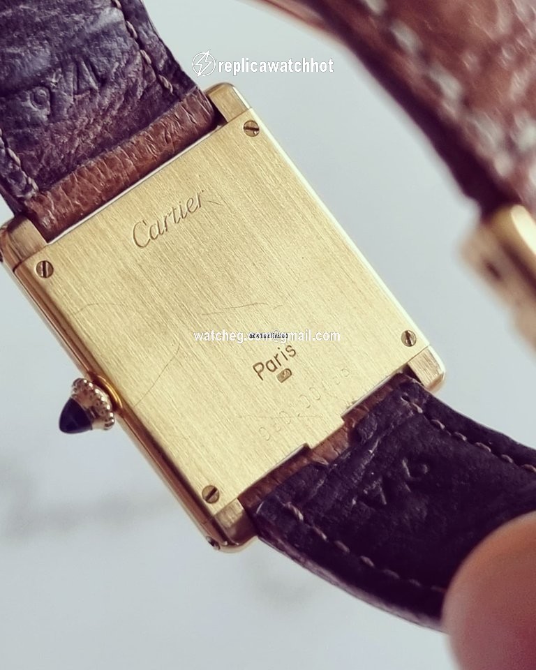 Cartier Tank Louis Cartier Mens watch Unisex Manual winding Yellow gold 96019 3