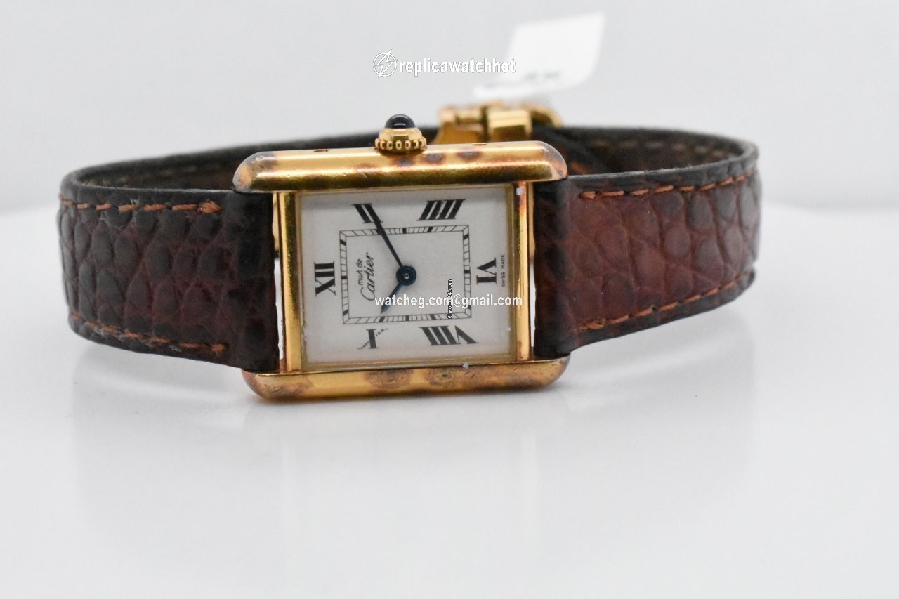 Cartier Tank Womens watch Quartz Silver 2415 3