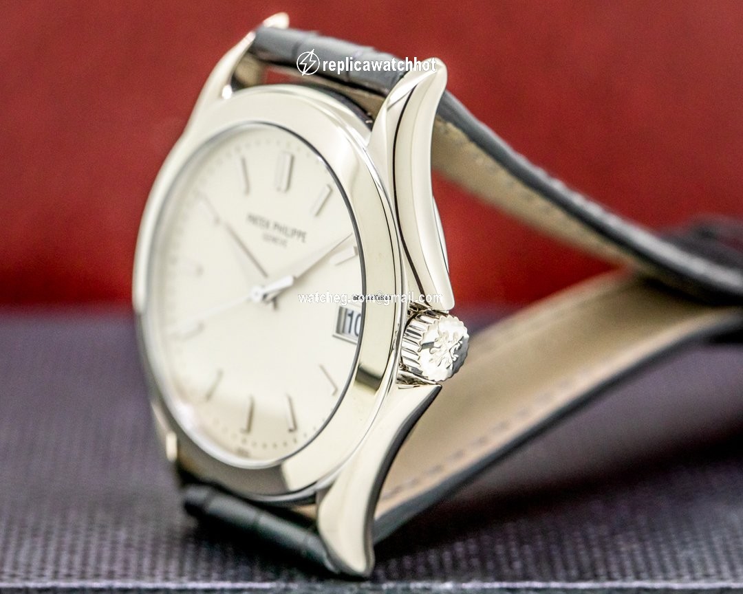 Patek Philippe Calatrava Mens watch Unisex Automatic White gold 5107G-001 3