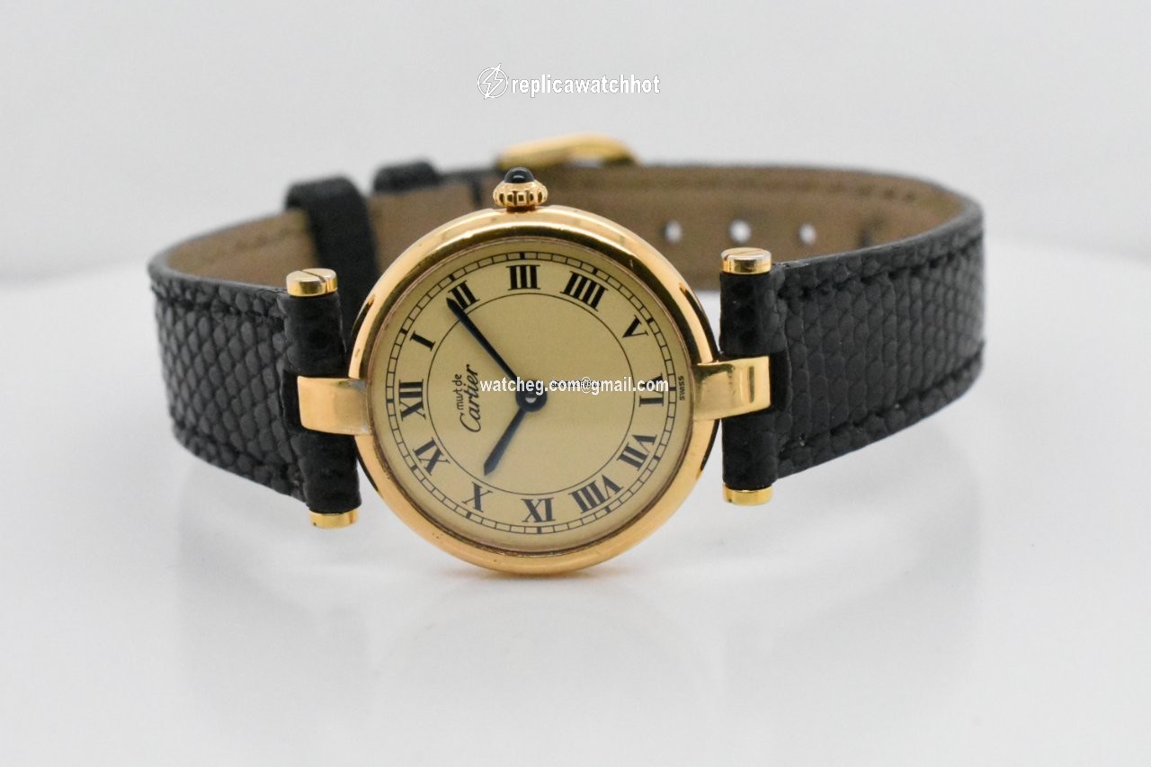 Cartier Womens watch Quartz Silver 1902 3