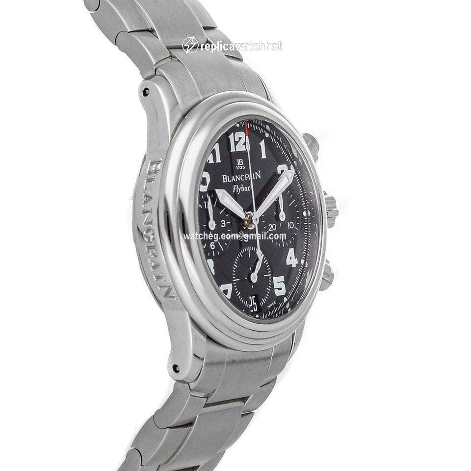 Blancpain Leman Fly-Back Mens watch Unisex Automatic Steel 2385F-1130-71 3