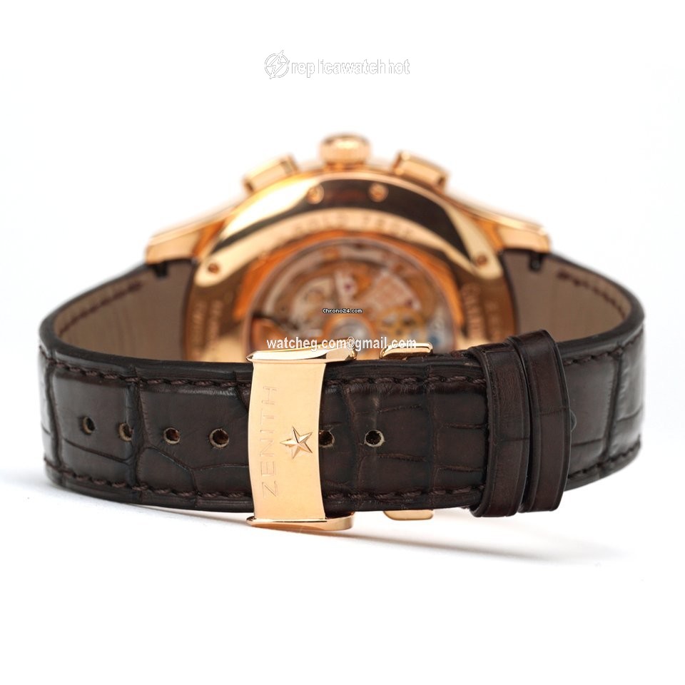Zenith Mens watch Unisex Automatic Rose gold 18.0520.4037 71.C491 3