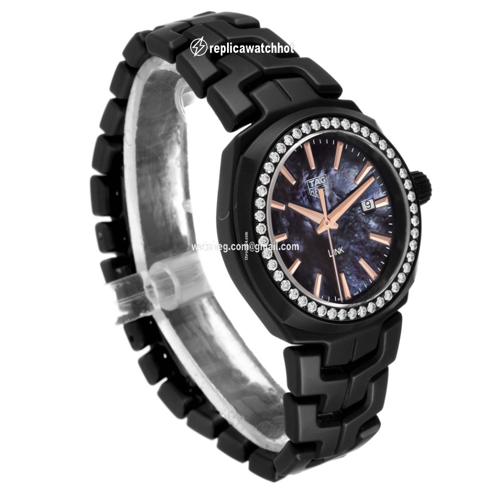 TAG Heuer Link Lady Womens watch Quartz Ceramic WBC1391.BH0745 3