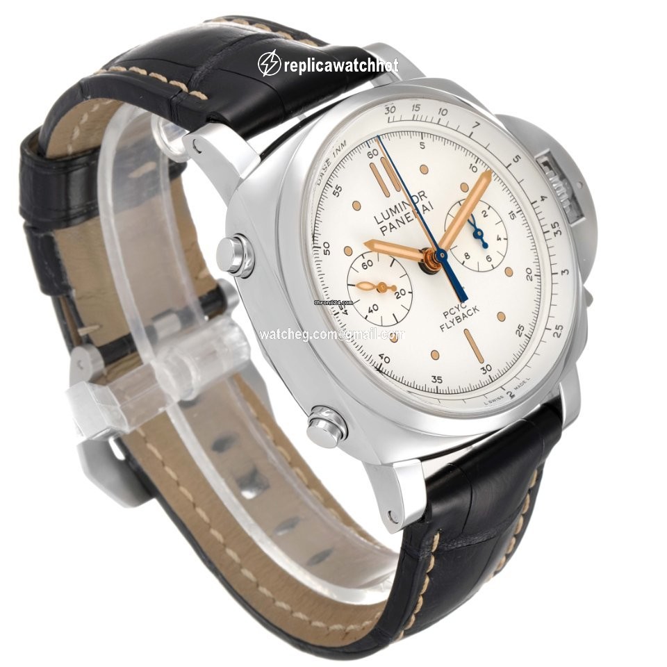 Panerai Luminor 1950 3 Days Chrono Flyback Mens watch Unisex Automatic Steel PAM00654 3