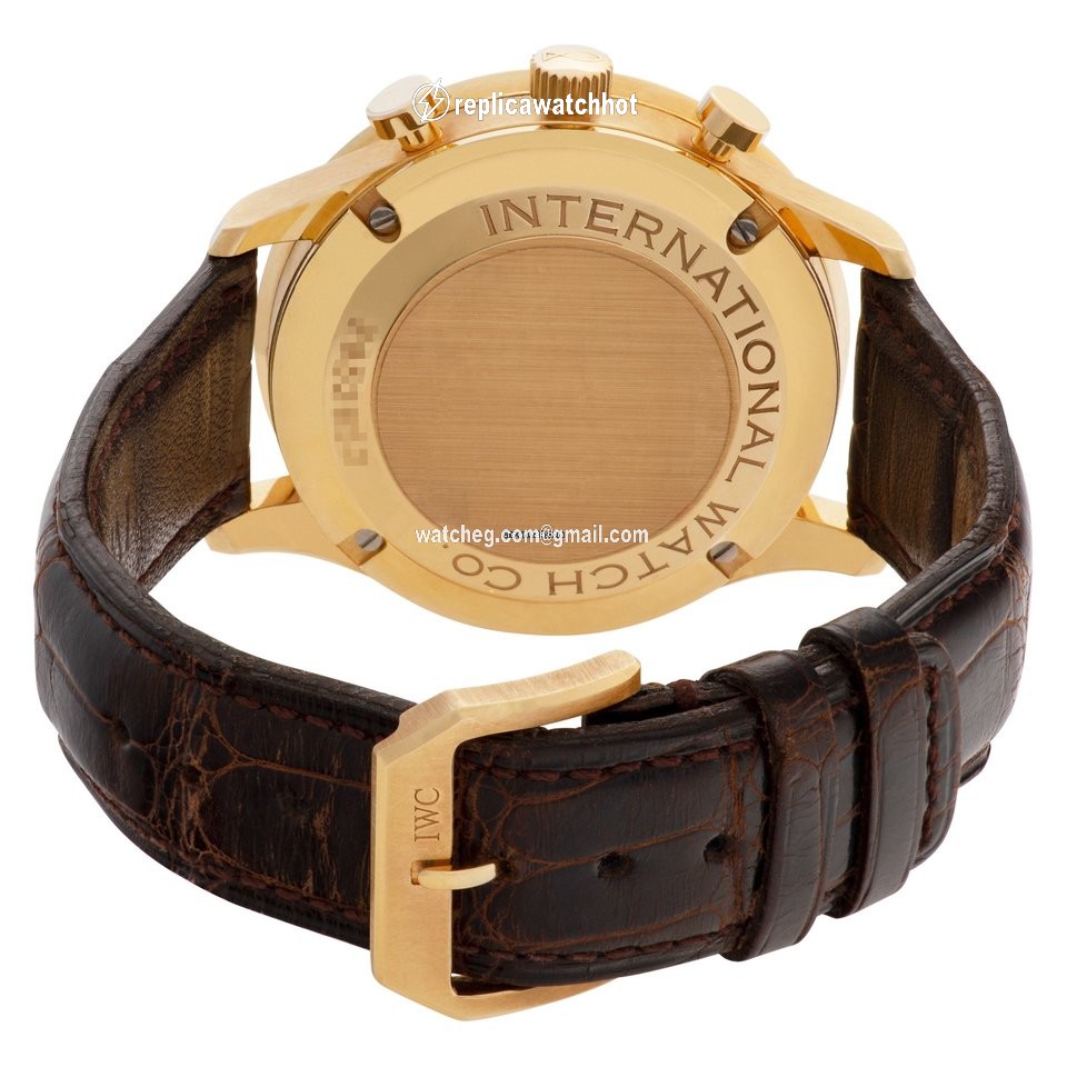IWC Portuguese Chronograph Mens watch Unisex Automatic Rose gold IW371480 3