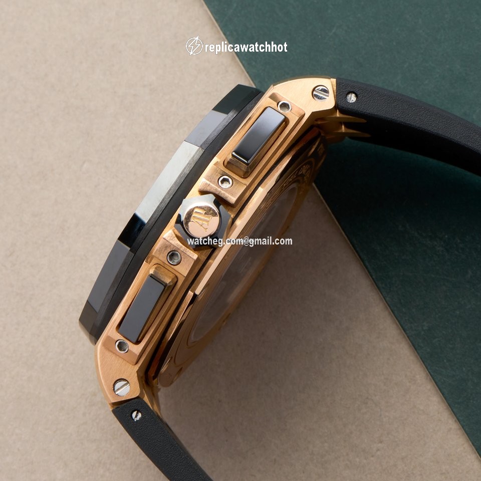 Audemars Piguet Royal Oak Offshore Chronograph Mens watch Unisex Automatic Rose gold 26400RO 3