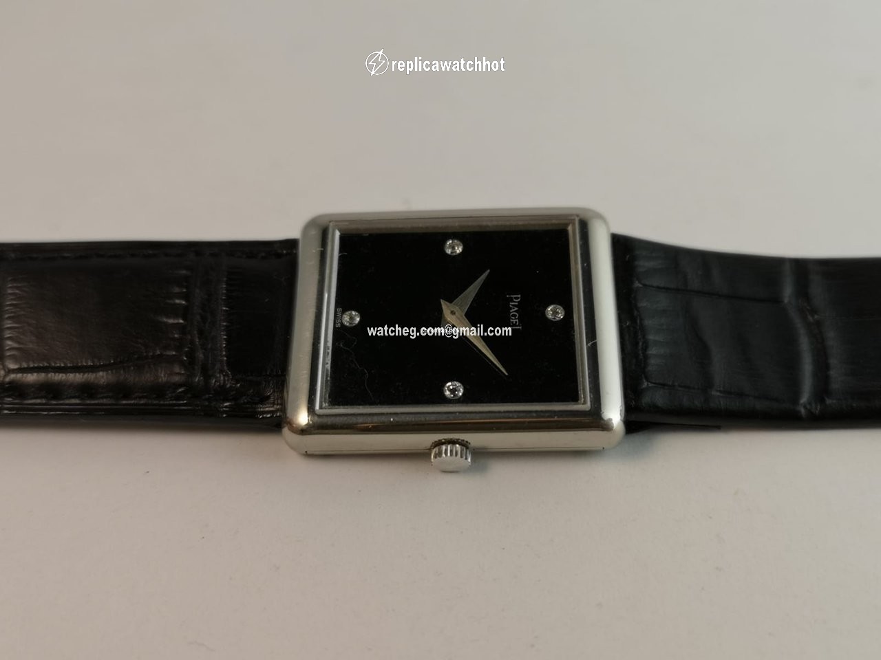 Piaget Mens watch Unisex Manual winding White gold 9150 3