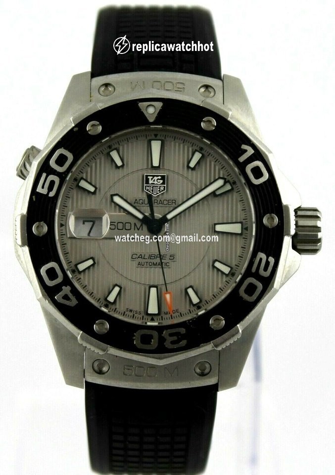 TAG Heuer Aquaracer 500M Automatic Steel WAJ2111.FT6015 3