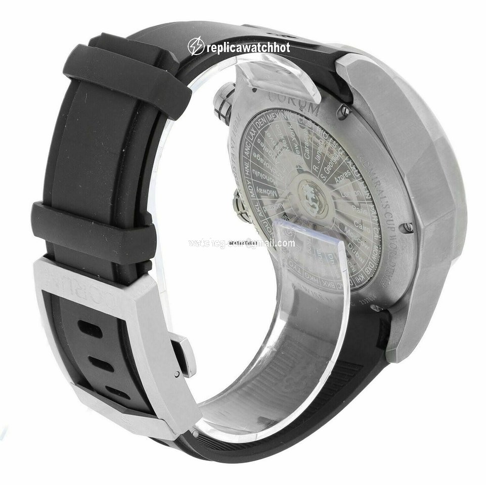 Corum Admirals Cup Mens watch Unisex Automatic Titanium 637.101.04 F371 AN02 3
