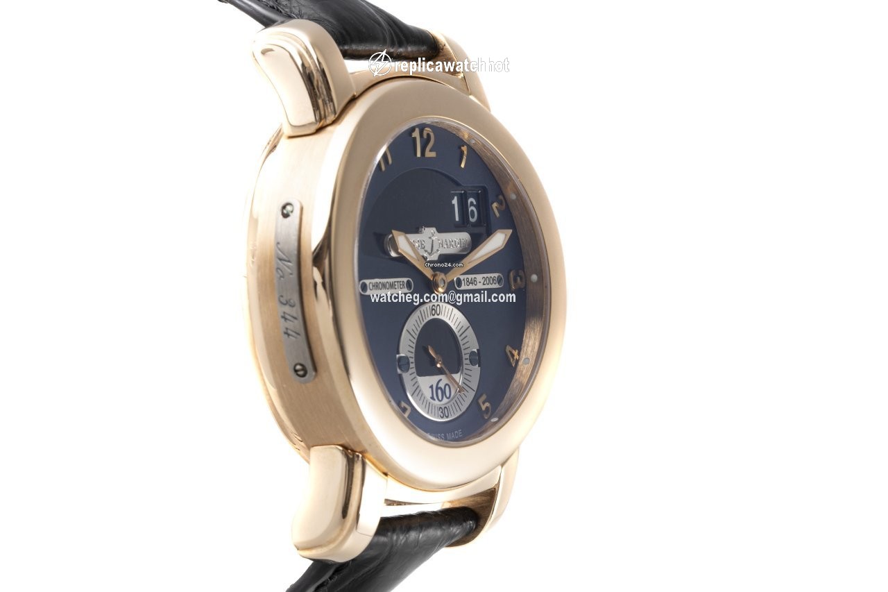 Ulysse Nardin Mens watch Unisex Automatic Red gold 1602-100 3