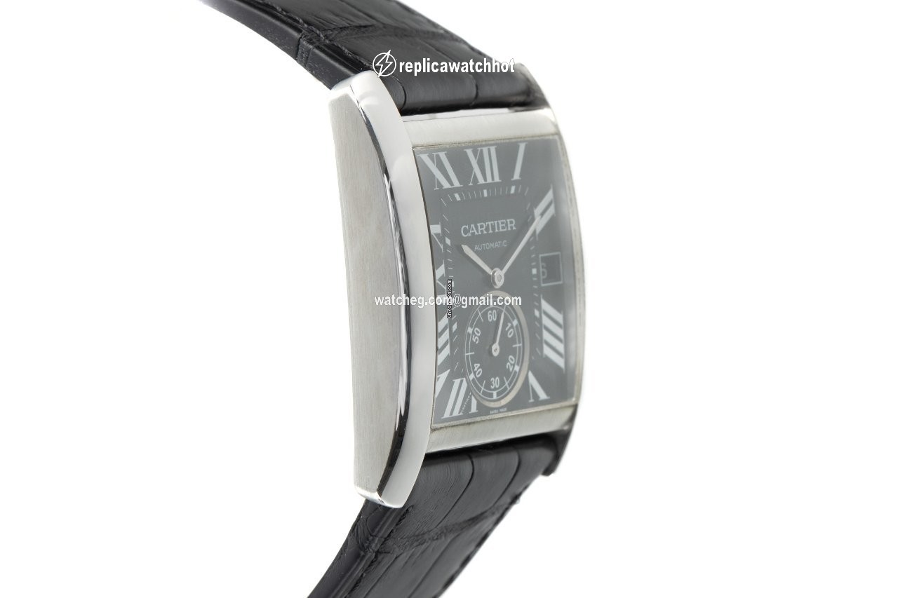 Cartier Tank MC Mens watch Unisex Automatic Steel W5330004  3589 3