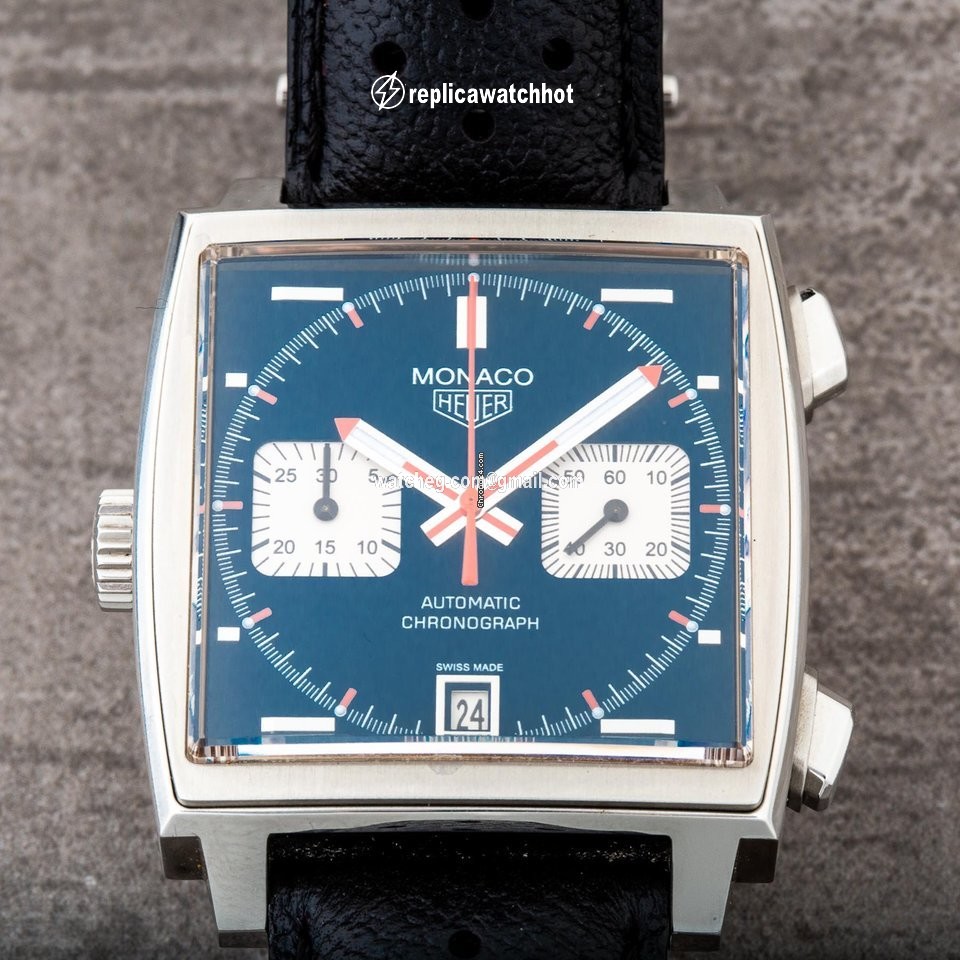 TAG Heuer Monaco Calibre 11 Mens watch Unisex Automatic Steel CAW211A.EB0026 3