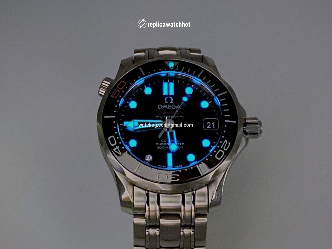 Omega Seamaster Diver 300 M Mens watch Unisex Automatic Steel 212.30.36.20.51.001 3