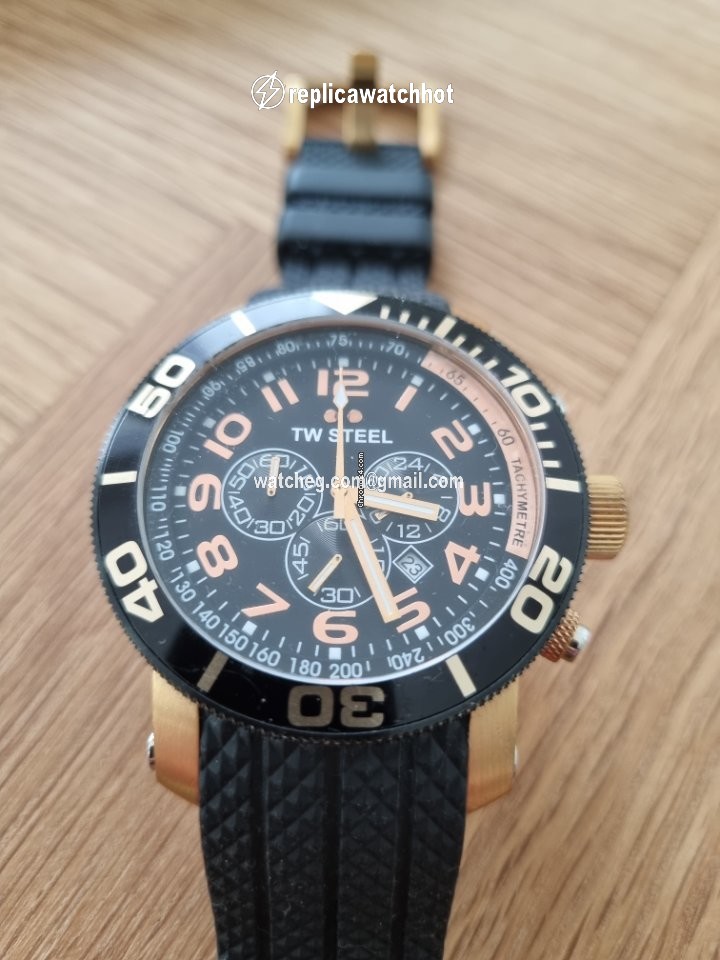 TW Steel Mens watch Unisex Quartz Rose gold TW92 3