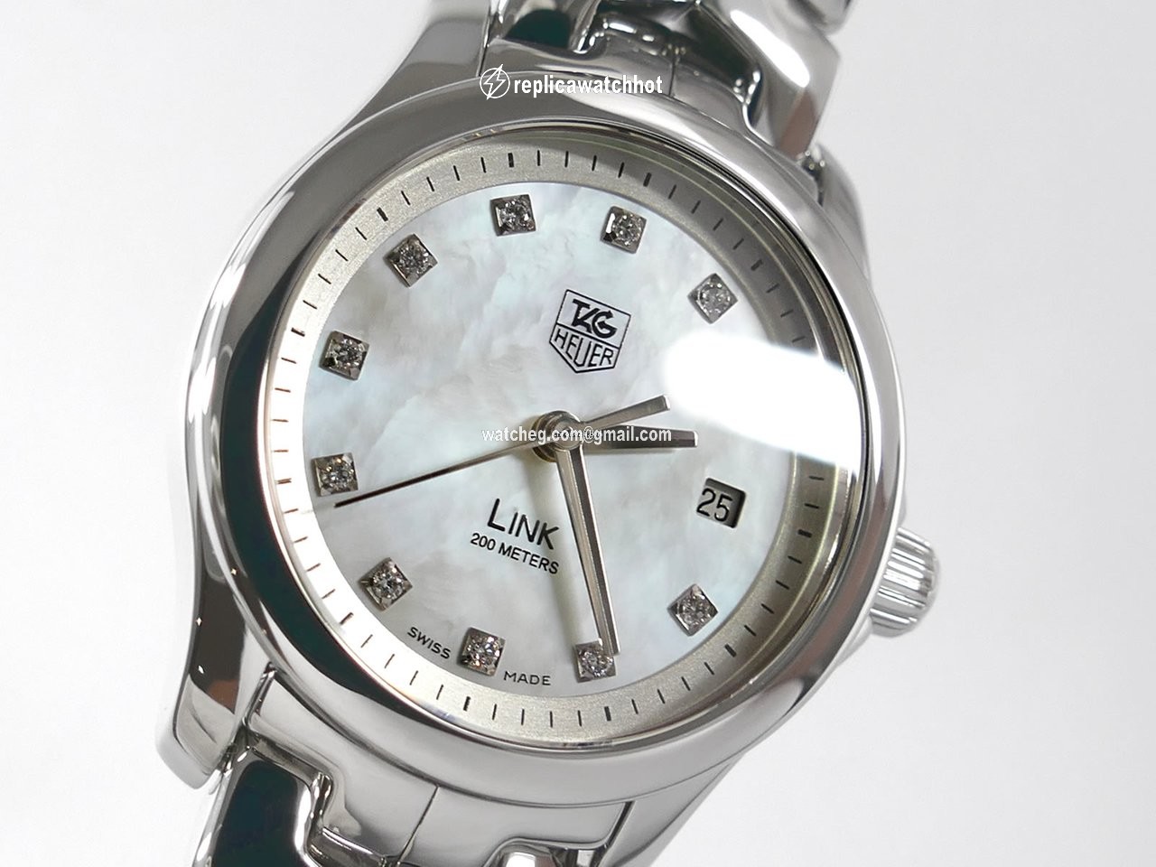 TAG Heuer Link Lady Womens watch Quartz Steel WJF1317.BA0572 3
