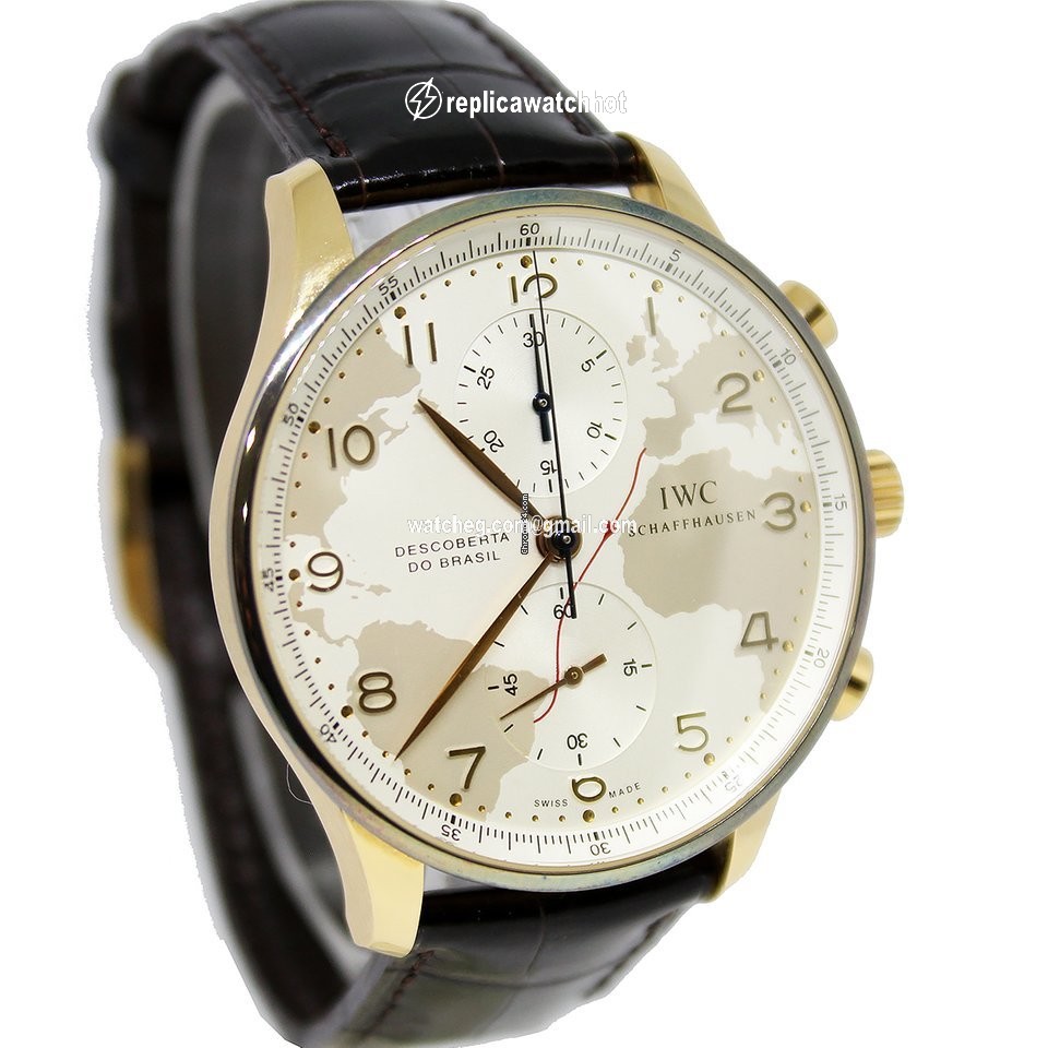 IWC Portuguese Chronograph Mens watch Unisex Automatic Rose gold IW371408 3