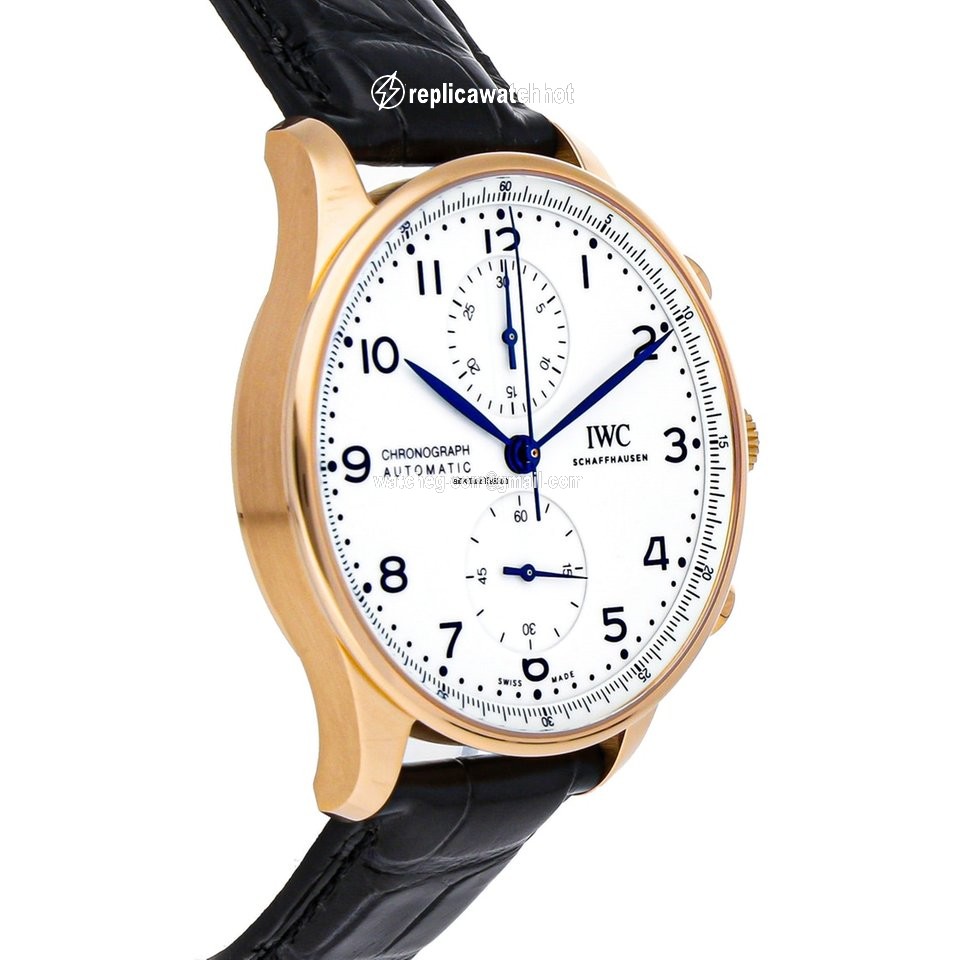 IWC Portuguese Chronograph Mens watch Unisex Automatic Rose gold IW3716-03 3