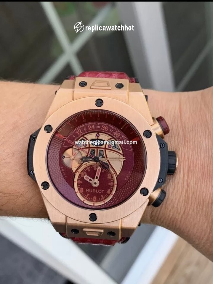 Hublot Big Bang Unico Mens watch Unisex Automatic Rose gold 413.OX.4738.PR.KOB15 3