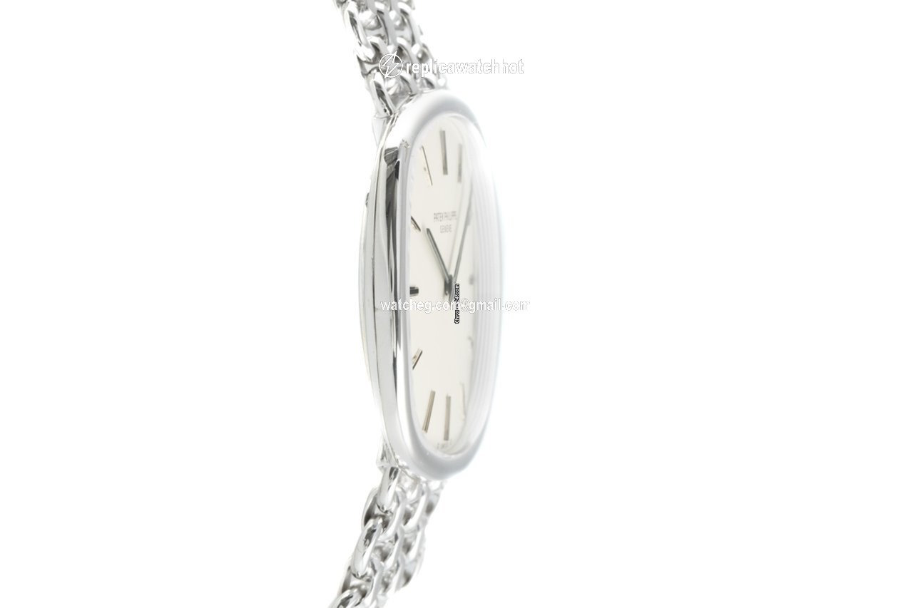 Patek Philippe Golden Ellipse Mens watch Unisex Manual winding White gold 3644 2 3