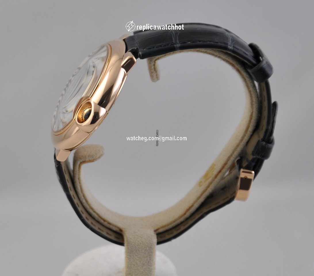 Cartier Ballon Bleu 36mm Mens watch Unisex Automatic Rose gold W6900456 3