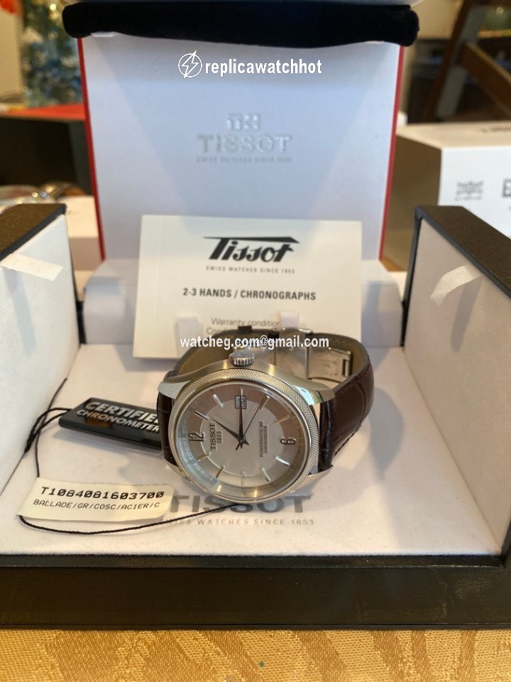 Tissot Ballade Powermatic 80 COSC Mens watch Unisex Automatic Steel T108.408.16.037.00 3
