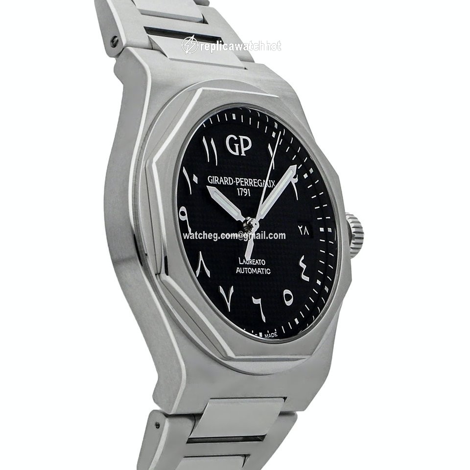 Girard Perregaux Laureato Mens watch Unisex Automatic Steel 81010-11-1750-11A 3