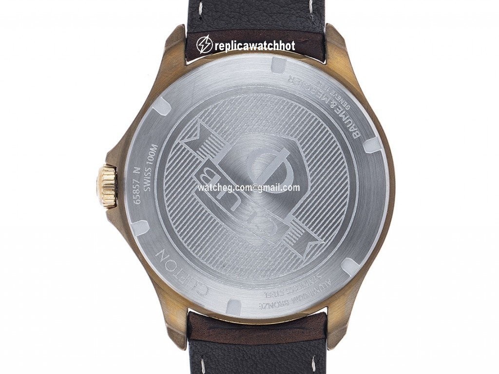 Baume & Mercier Clifton Mens watch Unisex Automatic Bronze MOA10503 3