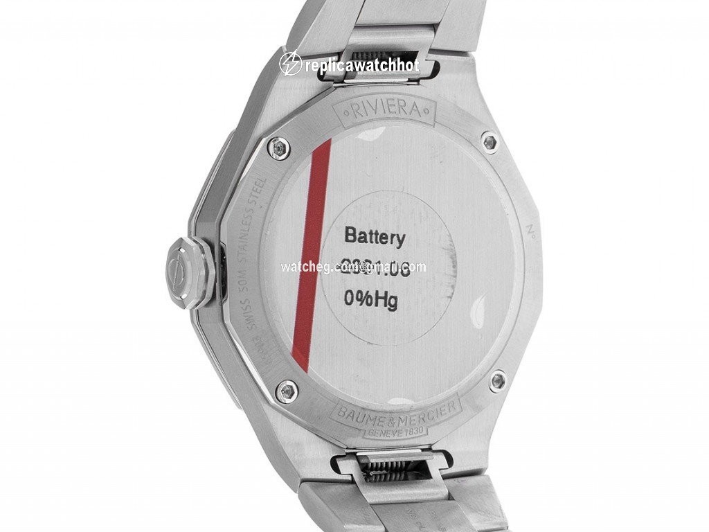 Baume & Mercier Riviera Mens watch Unisex Quartz Steel M0A10614 3