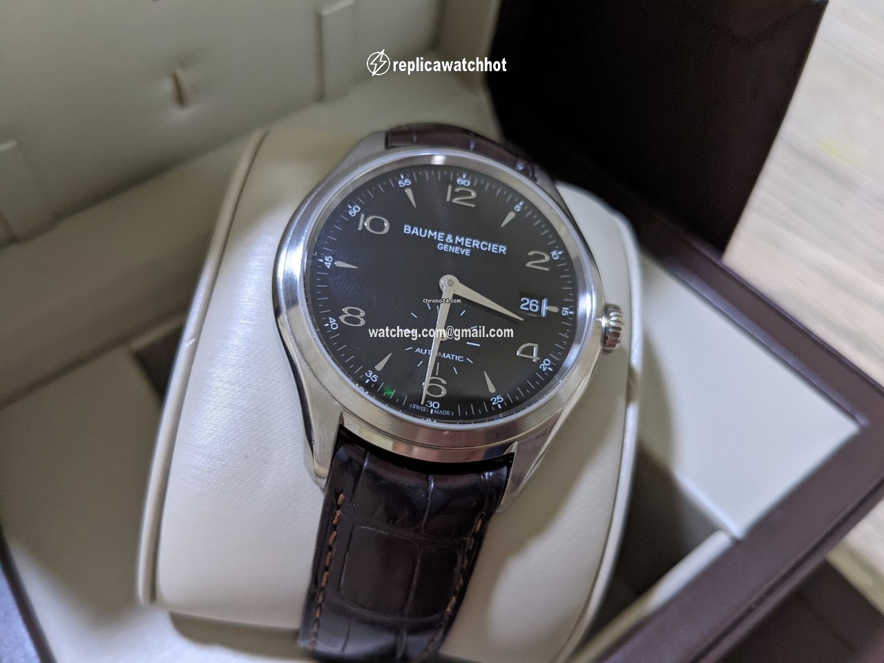 Baume & Mercier Clifton Mens watch Unisex Automatic Steel MOA10100 3