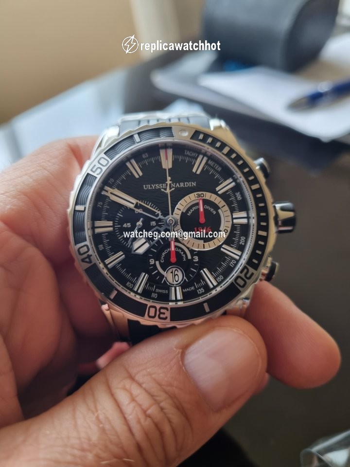Ulysse Nardin Diver Chronograph Mens watch Unisex Automatic 1503-151 92 3