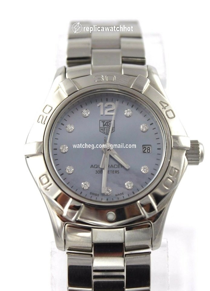 TAG Heuer Aquaracer Lady Womens watch Quartz Steel WAF1419.BA0813 3