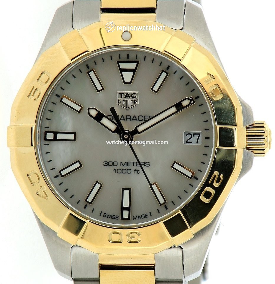 TAG Heuer Aquaracer Lady Womens watch Quartz Gold Steel WBD1320.BB0320 3