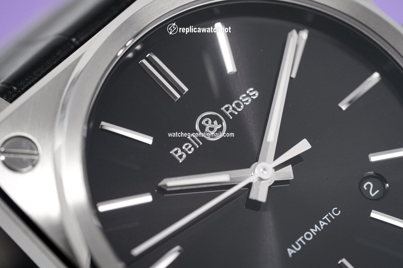 Bell & Ross BR S Automatic Steel BRS92.BLC.ST.SCR 3