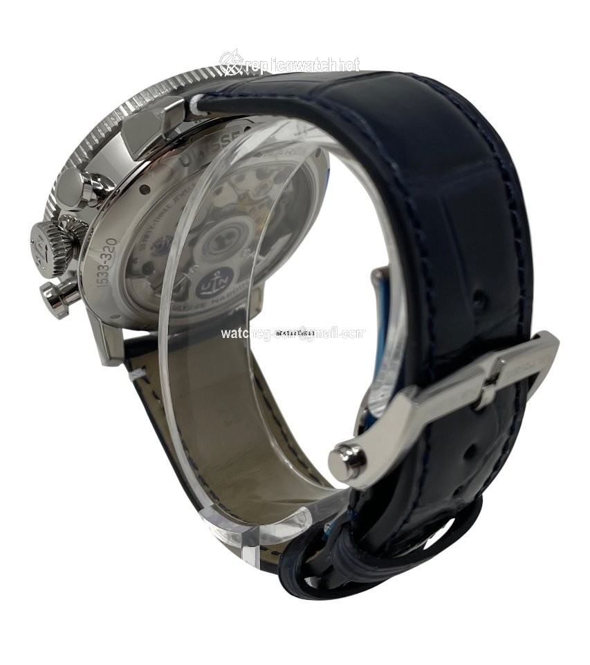 Ulysse Nardin Marine Torpilleur Mens watch Unisex Manual winding Steel 1533-320LE-3A-175 1B 3