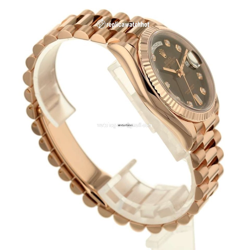 Rolex Day-Date 36 Mens watch Unisex Rose gold Automatic 128235A 3