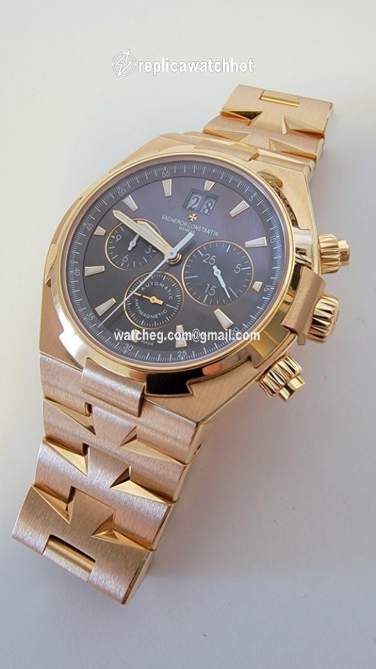 Vacheron Constantin Overseas Chronograph Mens watch Unisex Automatic Rose gold 49150 B01R-9338 3