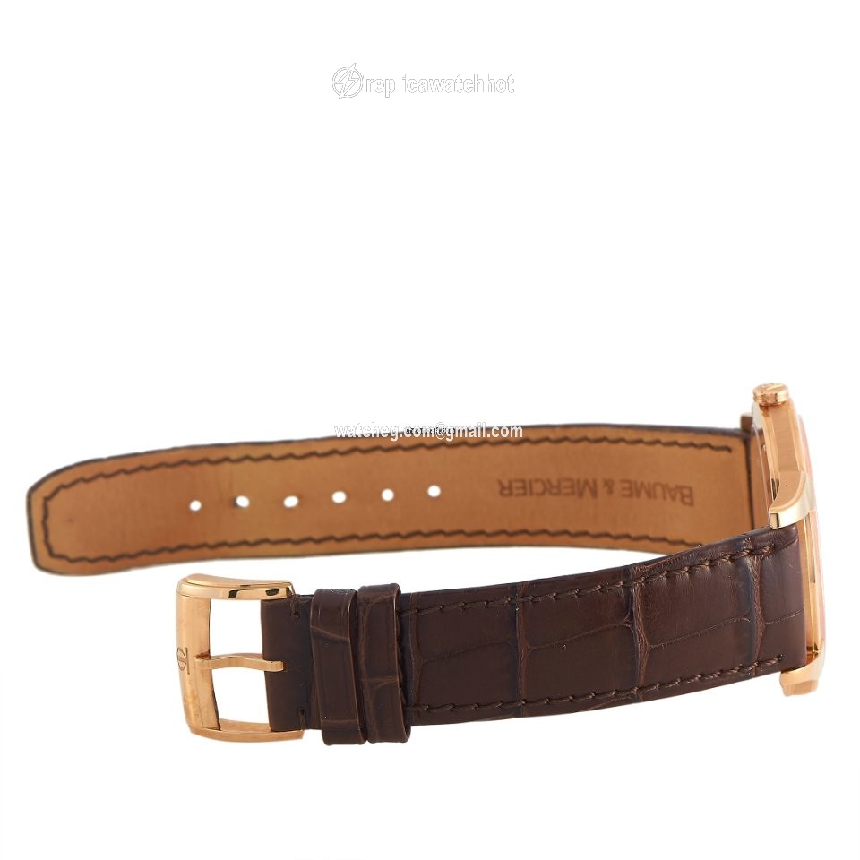 Baume & Mercier Mens watch Unisex Manual winding Rose gold M0A08801 3