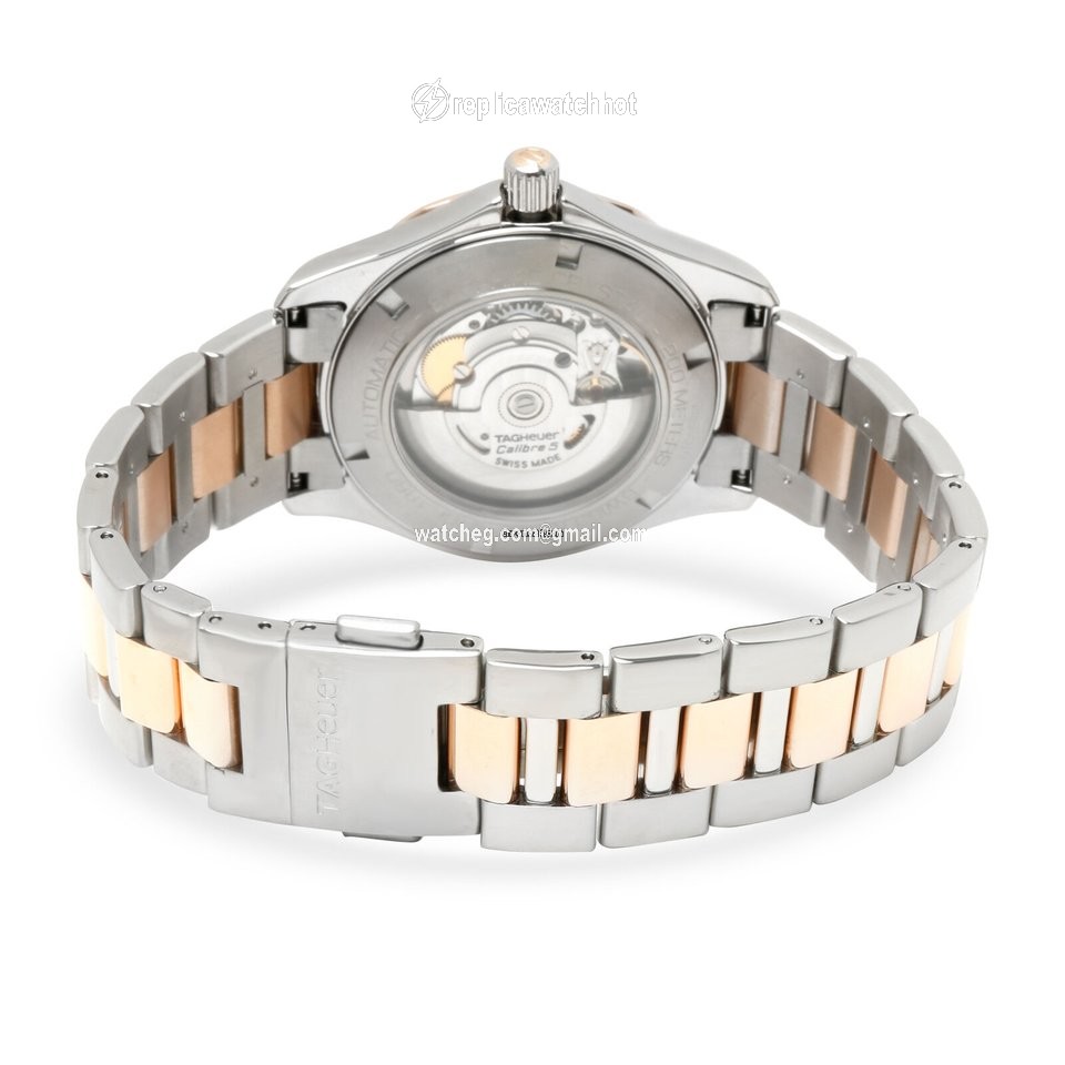 TAG Heuer Aquaracer Lady Mens watch Unisex Automatic Gold Steel WAP2150.BD0885 3