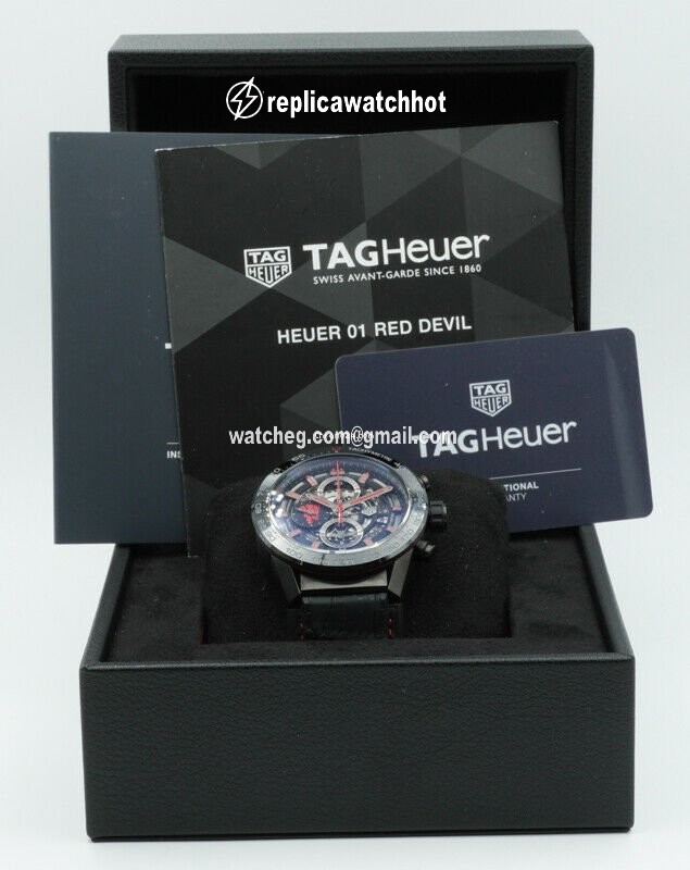 TAG Heuer Carrera Calibre HEUER 01 Mens watch Unisex Automatic Ceramic CAR2A1J.FC6400 3